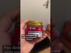 SP-6 Probiotics Hydroxyapatite Tooth Paste Tablets 